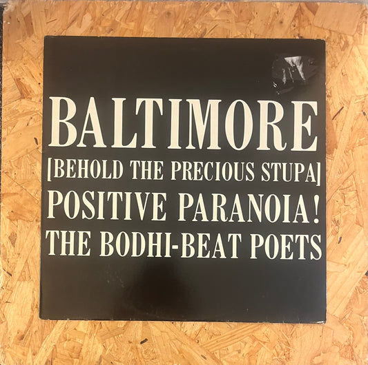 The Bodhi-Beat Poets – Baltimore [Behold The Precious Stupa] Positive Paranoia!