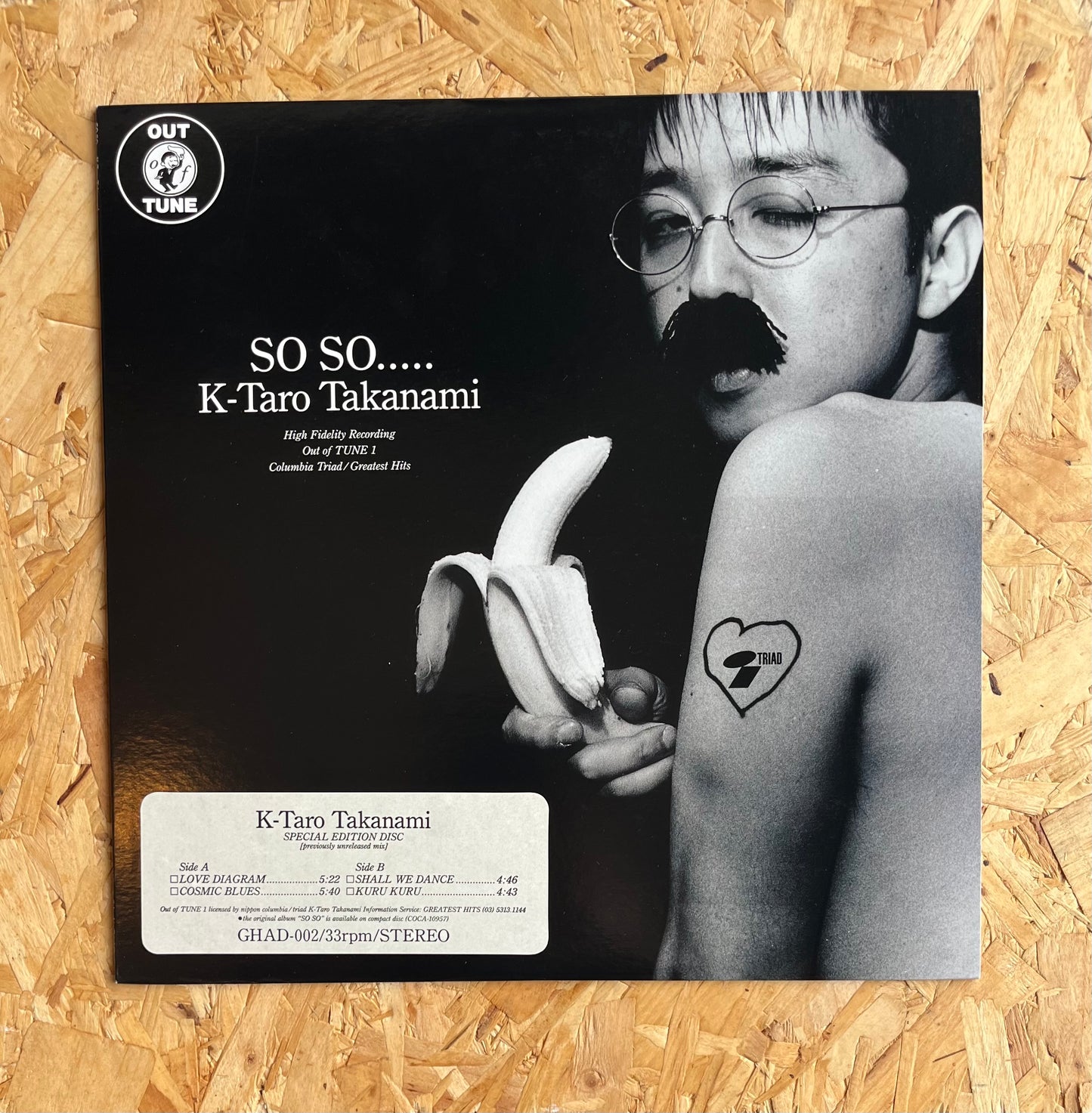 K-Taro Takanami – So So.....