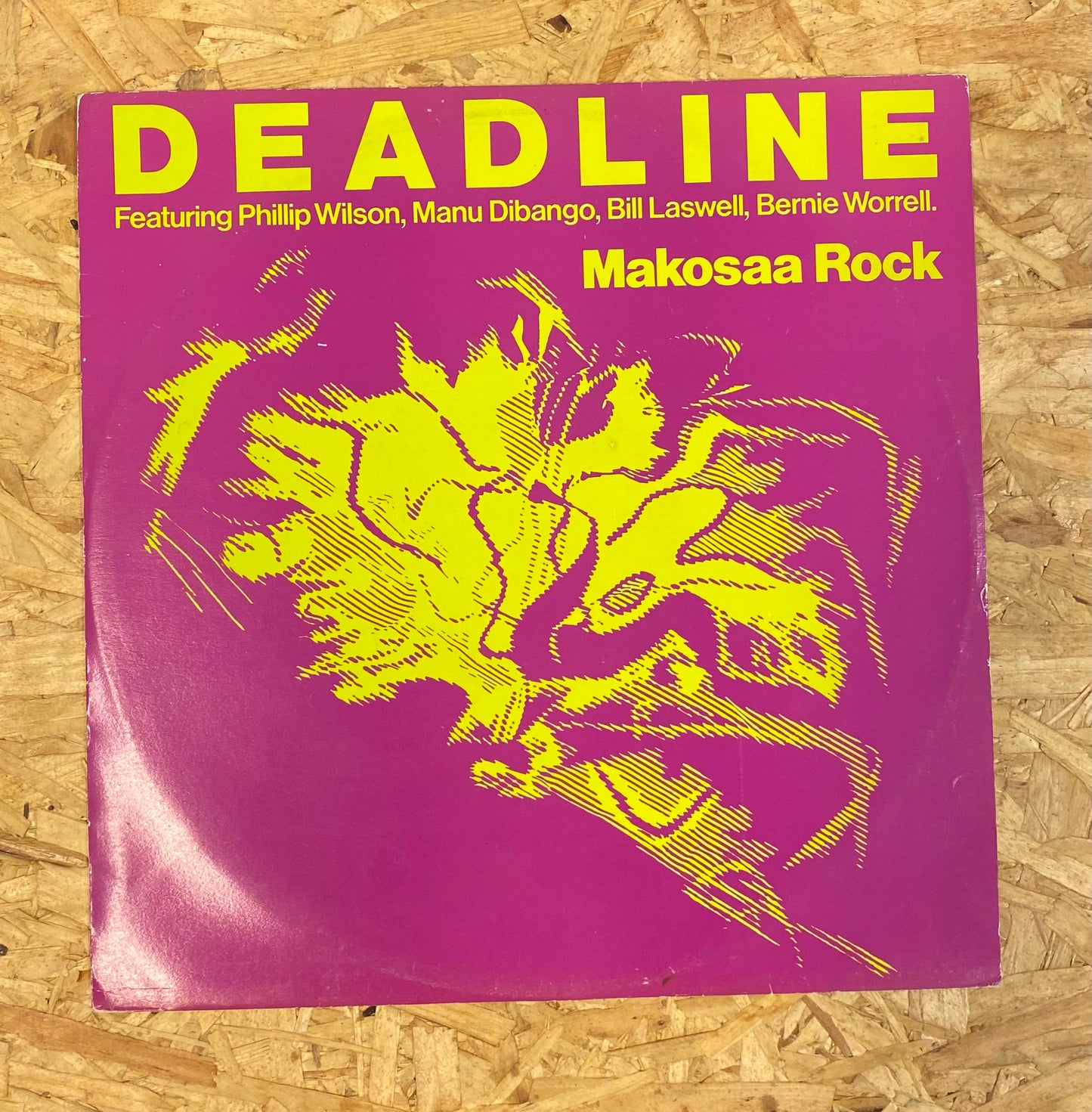 Deadline Featuring Phillip Wilson, Manu Dibango, Bill Laswell, Bernie Worrell – Makosaa Rock
