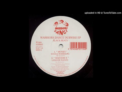 Various –Warriors Dance Dubwise EP - Black Beats