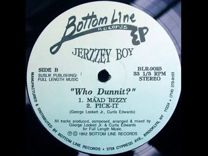 Jerzzey Boy – Who Dunnit?