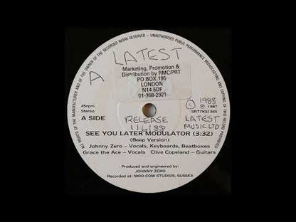 Johnny Zero – See You Later Modulator