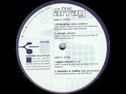 Various – First Array